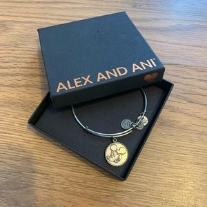 Alex and Ani Silver Mickey Mouse bracelet
